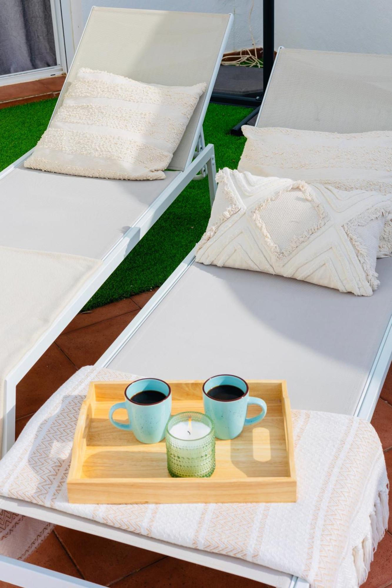 Frente A La Playa Apartamento Boutique En 马尔韦利亚 外观 照片